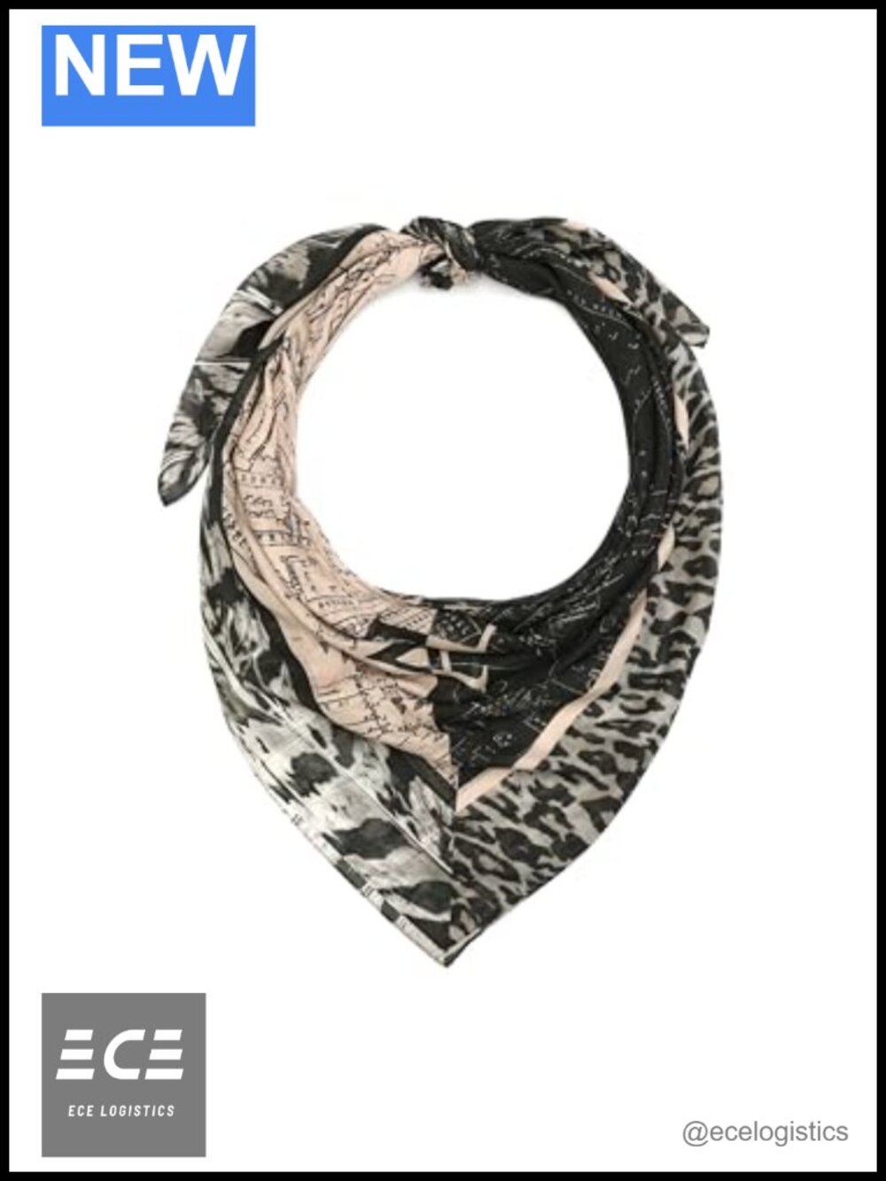 Modal Square Scarf 52x52 Lightweight Fashion Shawl Wrap for Daily Wear
